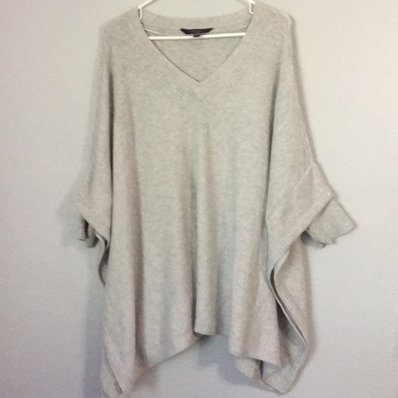Vera wang poncho sweater Clearance
